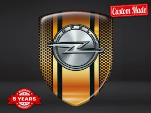 Opel Autoaufkleber Stern Professionell Stabil